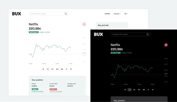 BUX Web Platform